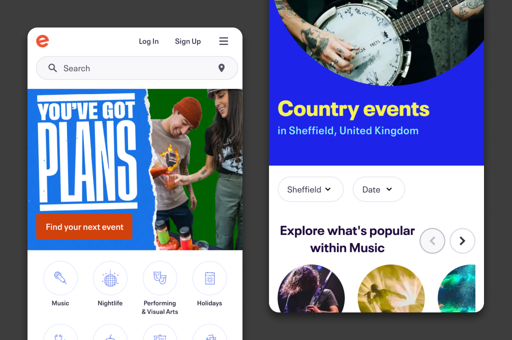 Eventbrite website accessibility