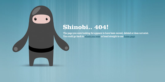 error CSS ninja
