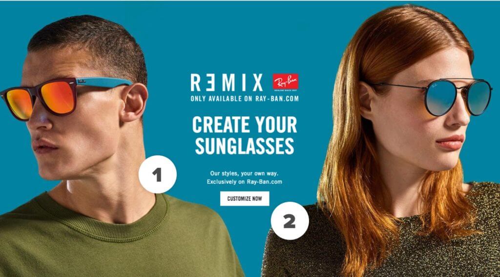 Ray-Ban Product CTA