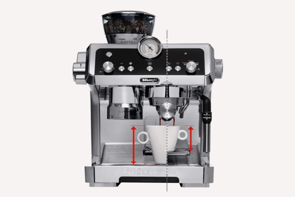 DeLonghi technical ecommerce product image