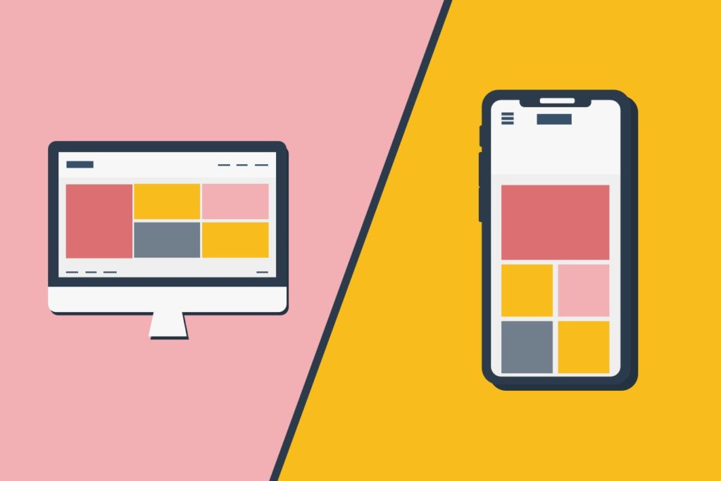 ecommerce UX best practices include understanding the difference between a desktop and mobile experience